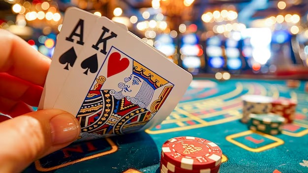 Close-up of Texas Poker hand rankings displayed on keluaran cambodia interface